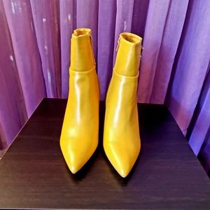 Yellow Ankle Boots